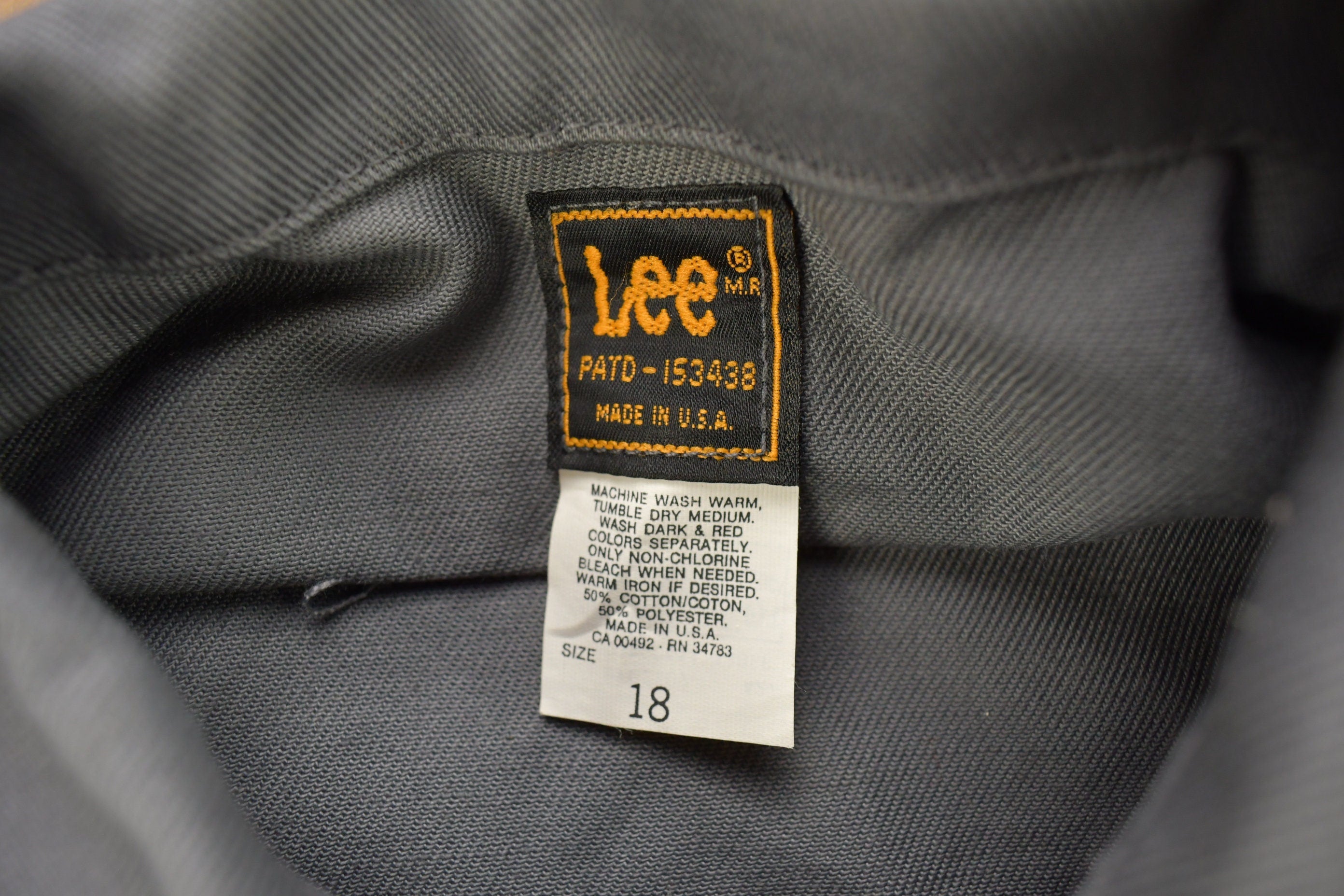 Vintage 1970s Lee Riders Denim Jean Jacket / Vintage Denim / Streetwear / Fall Jacket / Trucker Jacket / Made In USA / Button Up Jacket