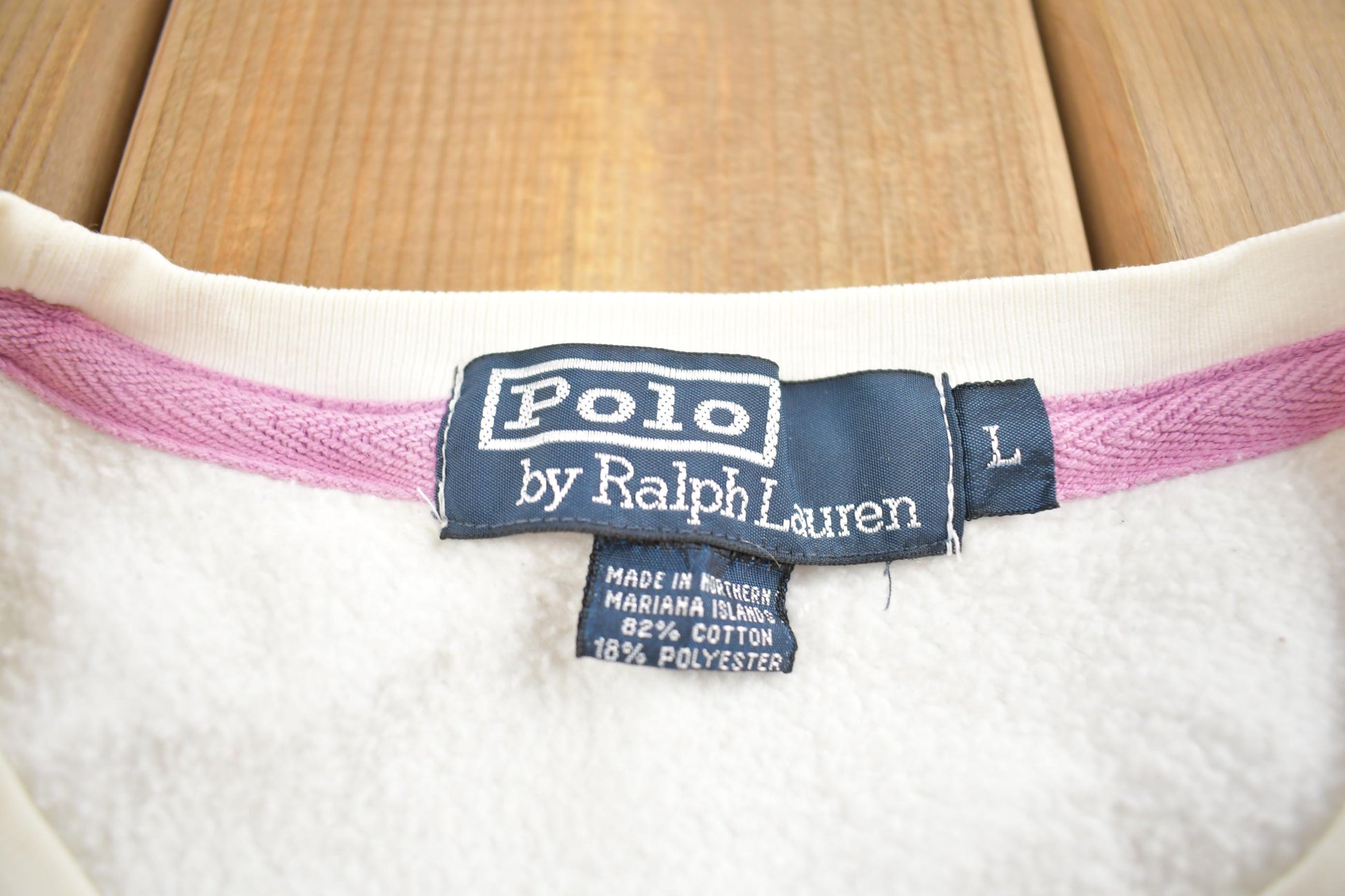 Vintage 1990s Polo Ralph Lauren Blank Crewneck Sweatshirt