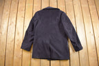 Vintage 1950s USN Naval Wool Double Breasted Jacket
