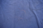 Vintage 1980s Blank Small Stains Pocket T Shirt