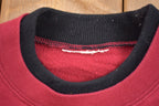 Vintage 1990s Cute Butterfly Double Collar Embroidered Crewneck Sweatshirt