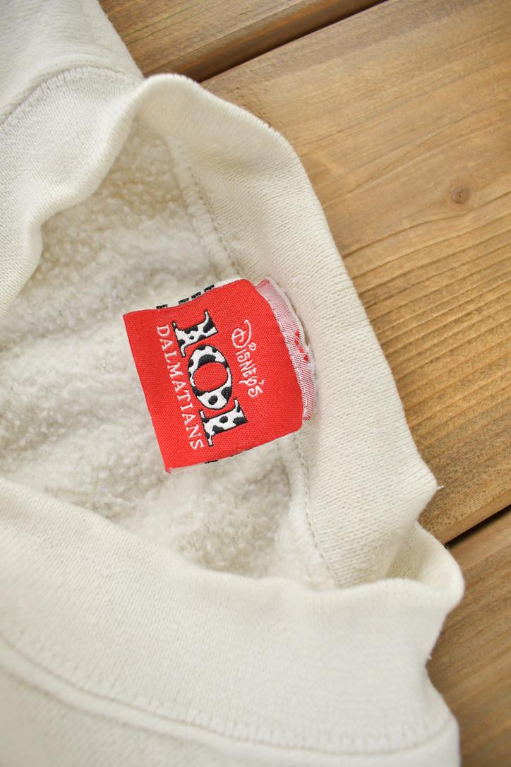 Vintage 1990s Disney's 101 Dalmatians Crewneck / Made In USA / Vintage Sweatshirt / Disney Movie