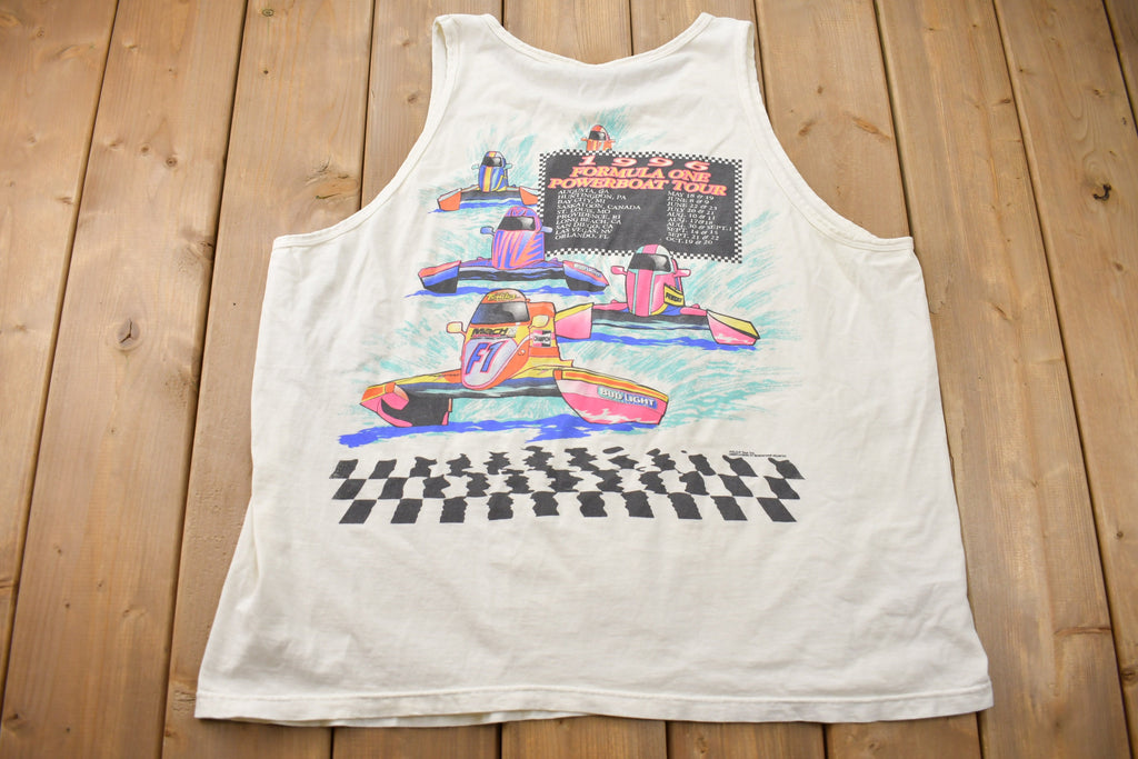 Vintage 1996 Formula One Powerboat Tour Tank Top