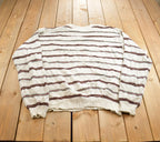 Vintage 1990s Van Heusen Knit Crewneck Sweater Made In USA