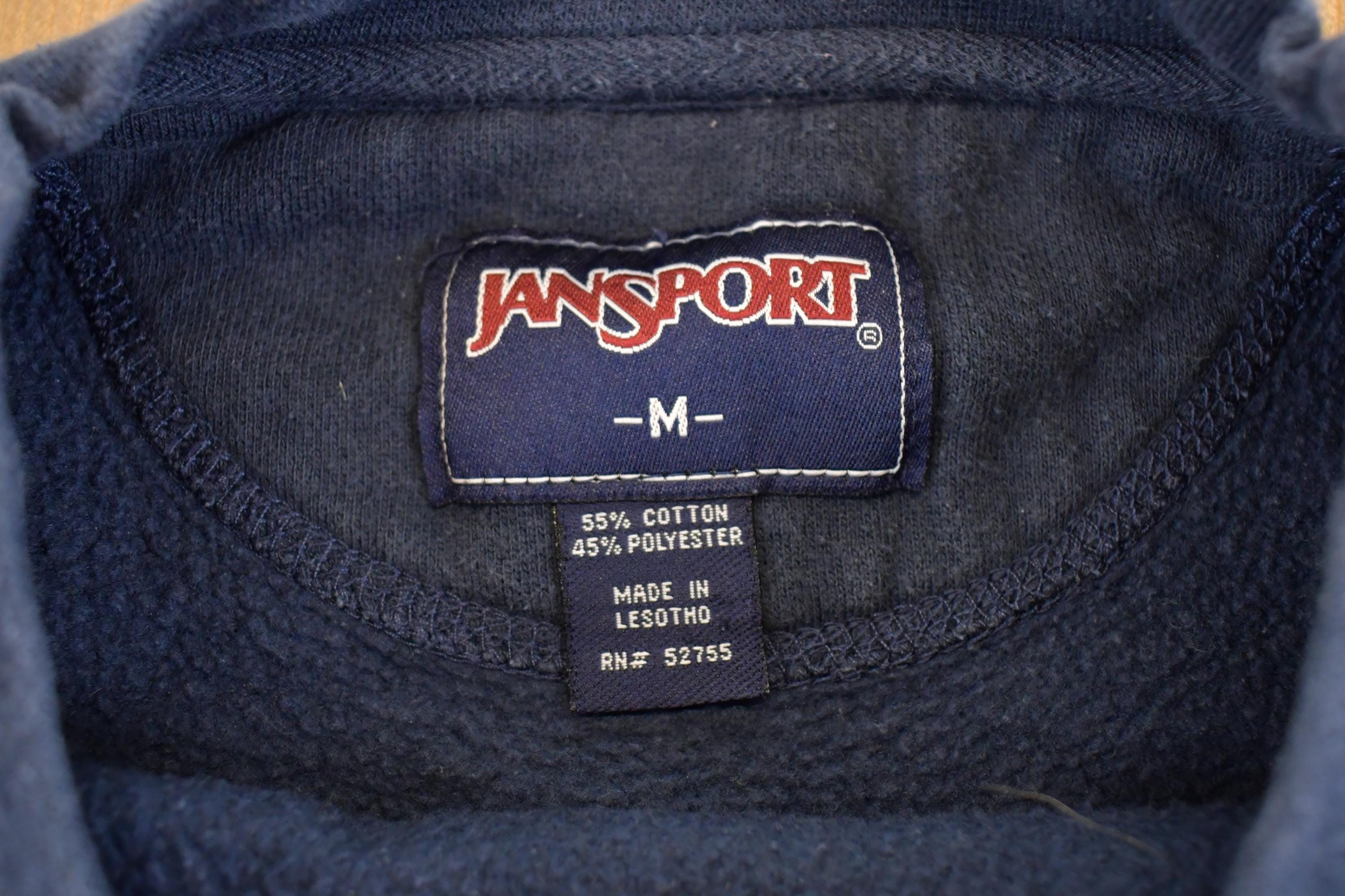 Vintage 1990s Kent State Jansport Crewneck Sweatshirt Men's M / NCAA College Spell Out / 90s Heavyweight Collegiate Sweater