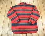 Vintage 1990s Grenadier Fleece Outdoorsman Button Up Sweater