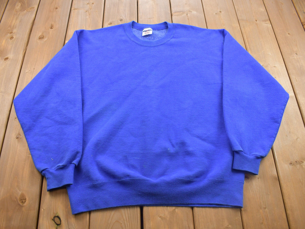 Vintage 1990s Jerzees Blank Crewneck Sweatshirt