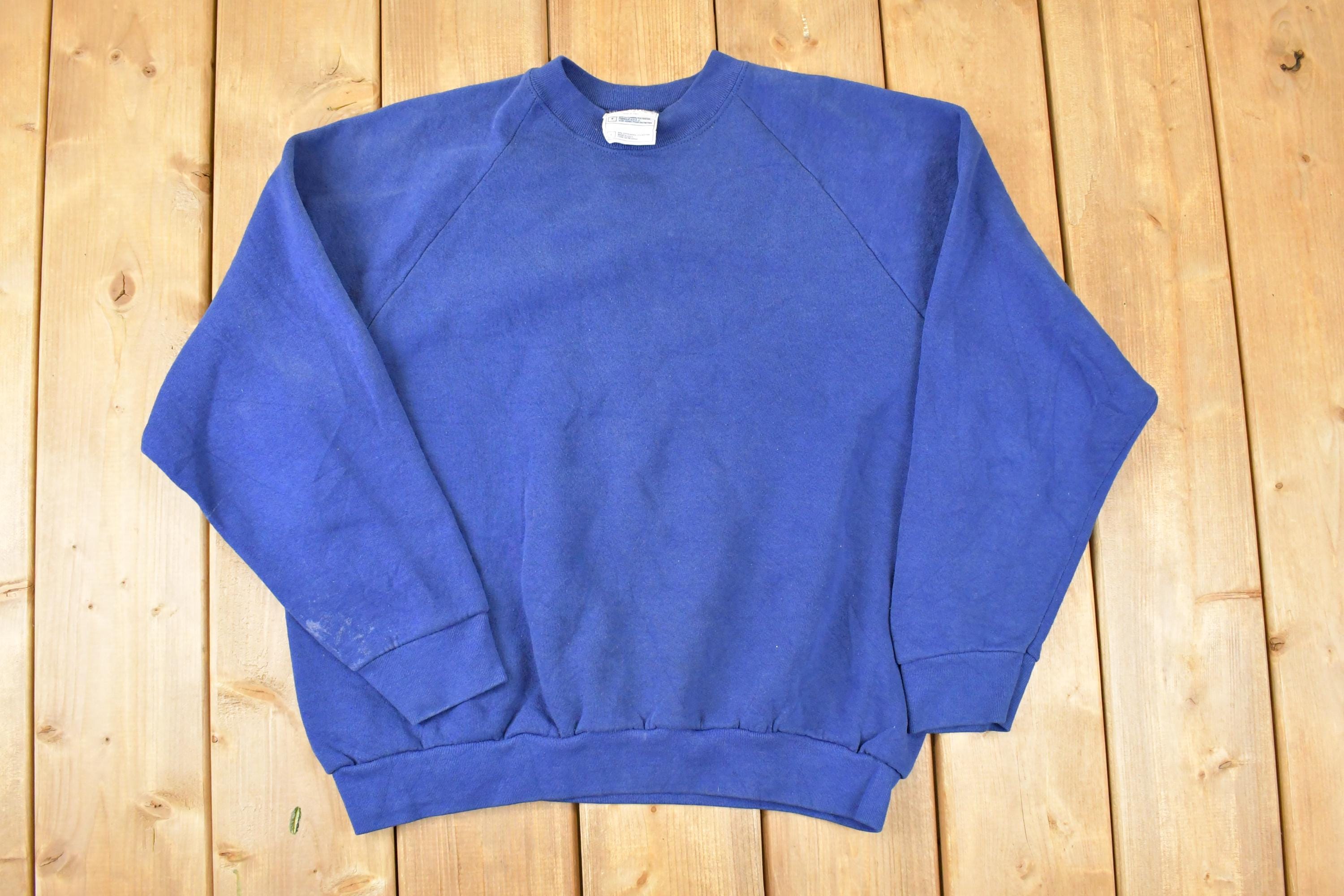Vintage 1990s FOTL Blank Crewneck Sweatshirt Mens L