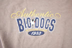 Vintage 1990s Authentic Big Dogs Embroidered Crewneck Sweatshirt