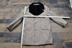 Vintage Beige Fur Collared Overcoat