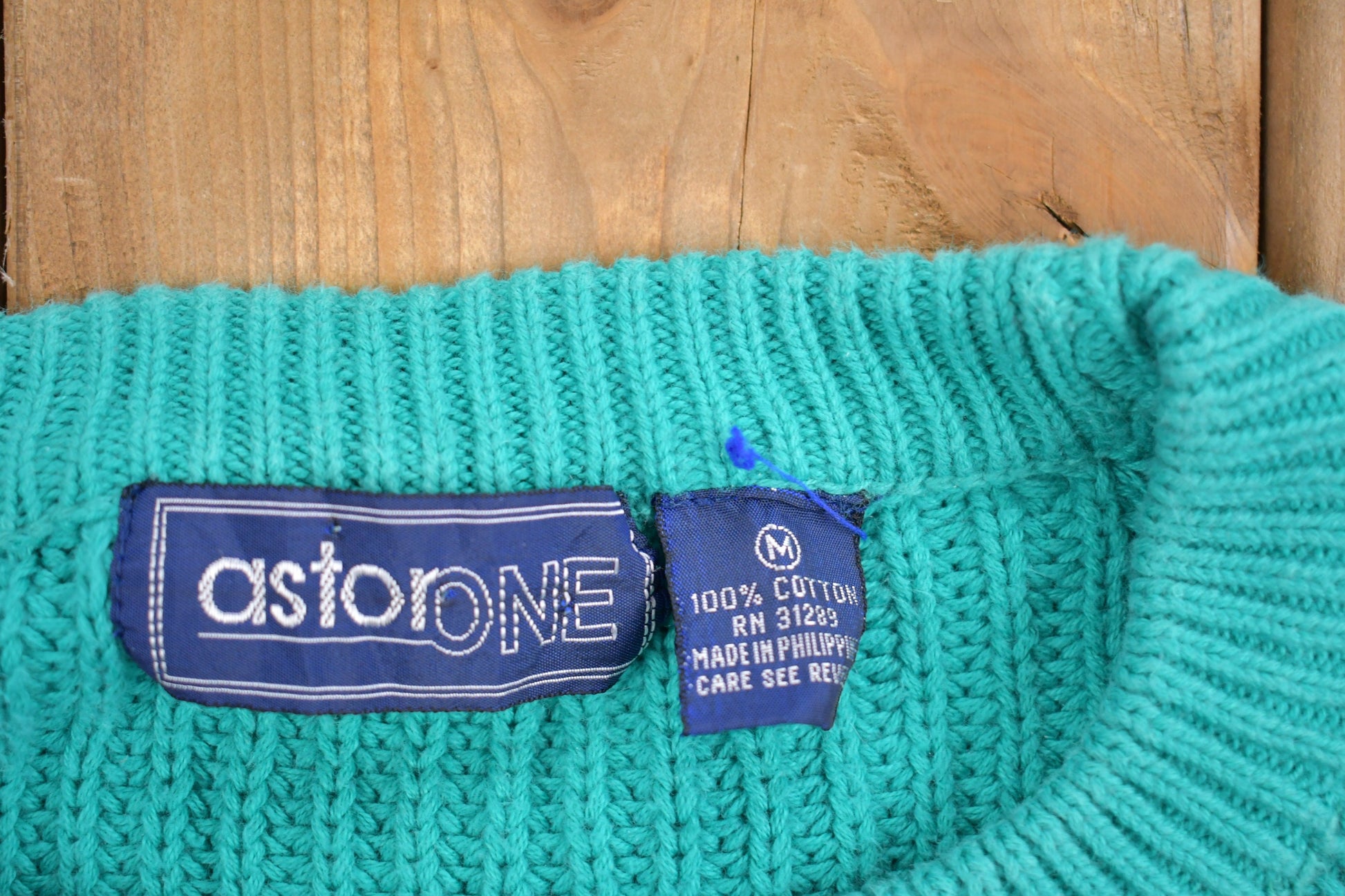 Vintage 1990s Astro One Knitted Sweater /