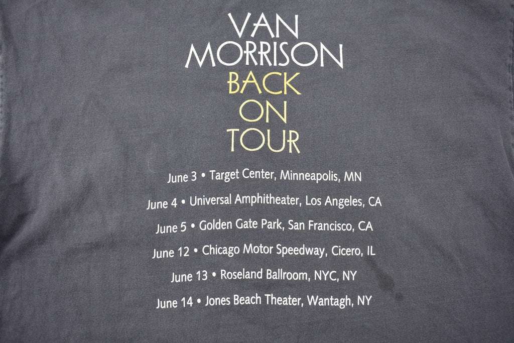 Vintage 1999 Van Morrison Back on Tour T-Shirt