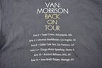 Vintage 1999 Van Morrison Back on Tour T-Shirt