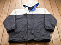 Vintage 1990s Nike Embroidered Swoosh Puffer Jacket