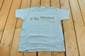 Vintage 1980s Washington DC Travel Souvenir Single Stitch Graphic Print T-Shirt Men's M