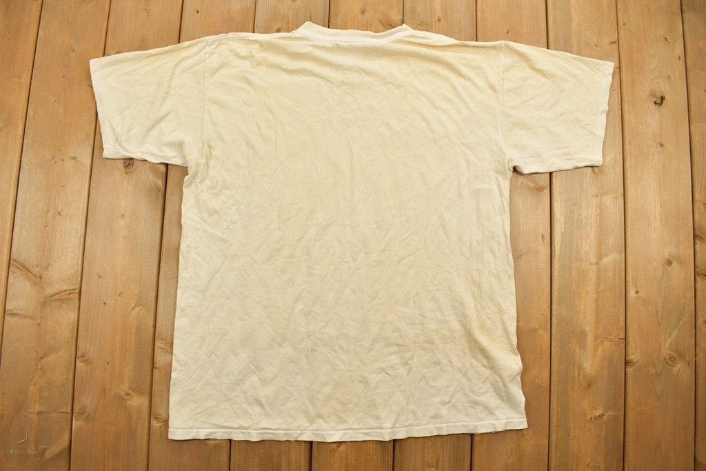 Vintage 1990s Montana "Dont Do Mornings" Souvenir T Shirt