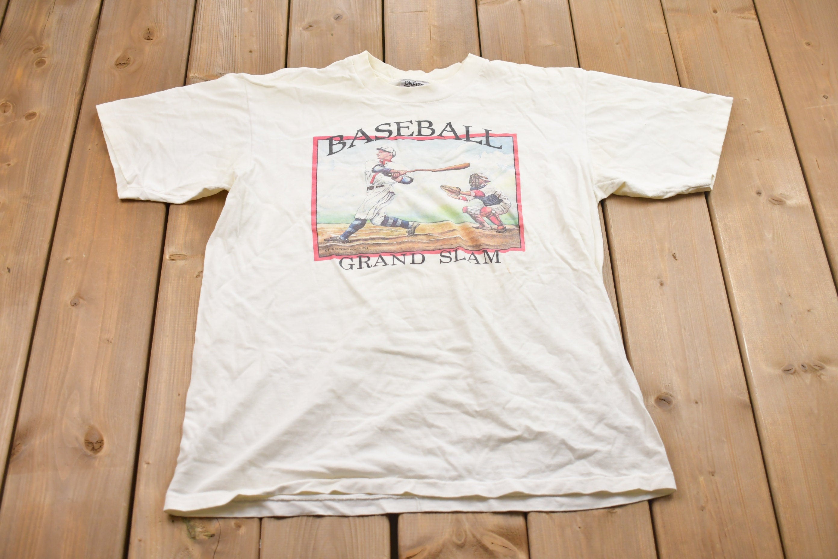 Vintage 1990s Baseball Grand Slam T-shirt