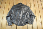 Vintage 1990s Wilson Thinsulate Motorcycle Leather Biker Jacket Adult Large