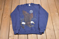 Vintage 1990s Bald Eagle Graphic Crewneck Sweatshirt