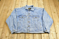 Vintage 1990s Eddie Bauer Denim Jean Jacket  Vintage Denim  Streetwear  Vintage Fall Outerwear  Fall Jacket  Outdoor Outfitter