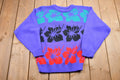 Vintage 1990s Floral Knitted Sweater
