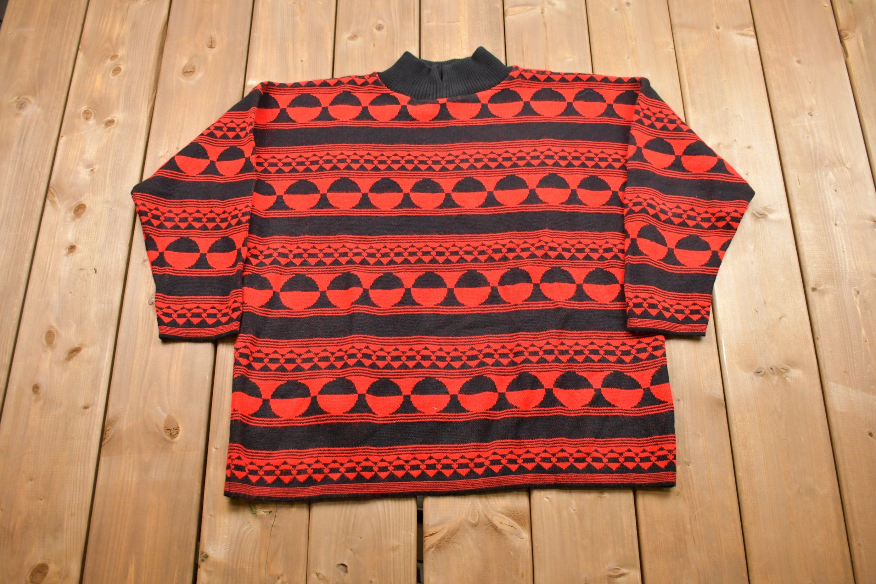 Vintage Euro Flash Knitted Sweater