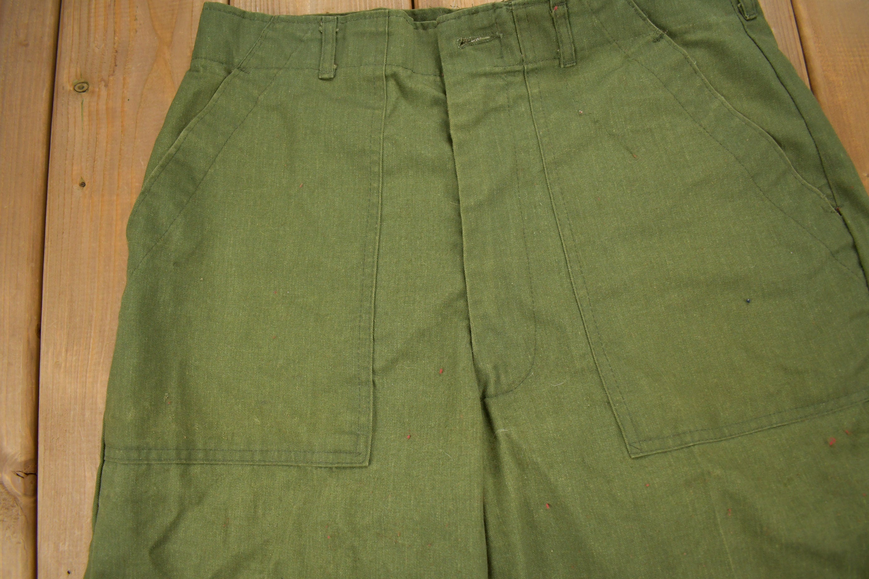 Vintage 1985 Military OG 507 Army Pants Size 32 x 28