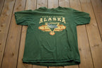 Vintage 1990s Kenai River Alaska Souvenir T-Shirt / Streetwear / Made In USA / Vacation T Shirt / Travel T Shirt