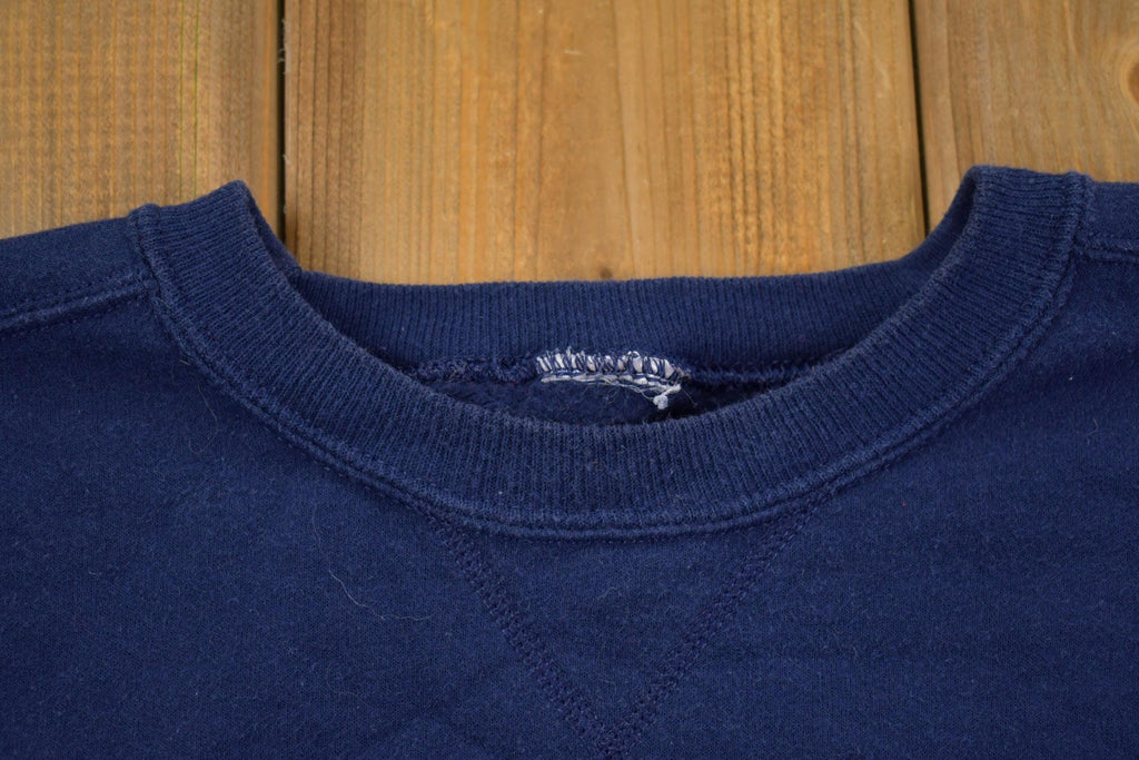 Vintage 1990s Embroidered Ducks Crewneck Sweatshirt - Large