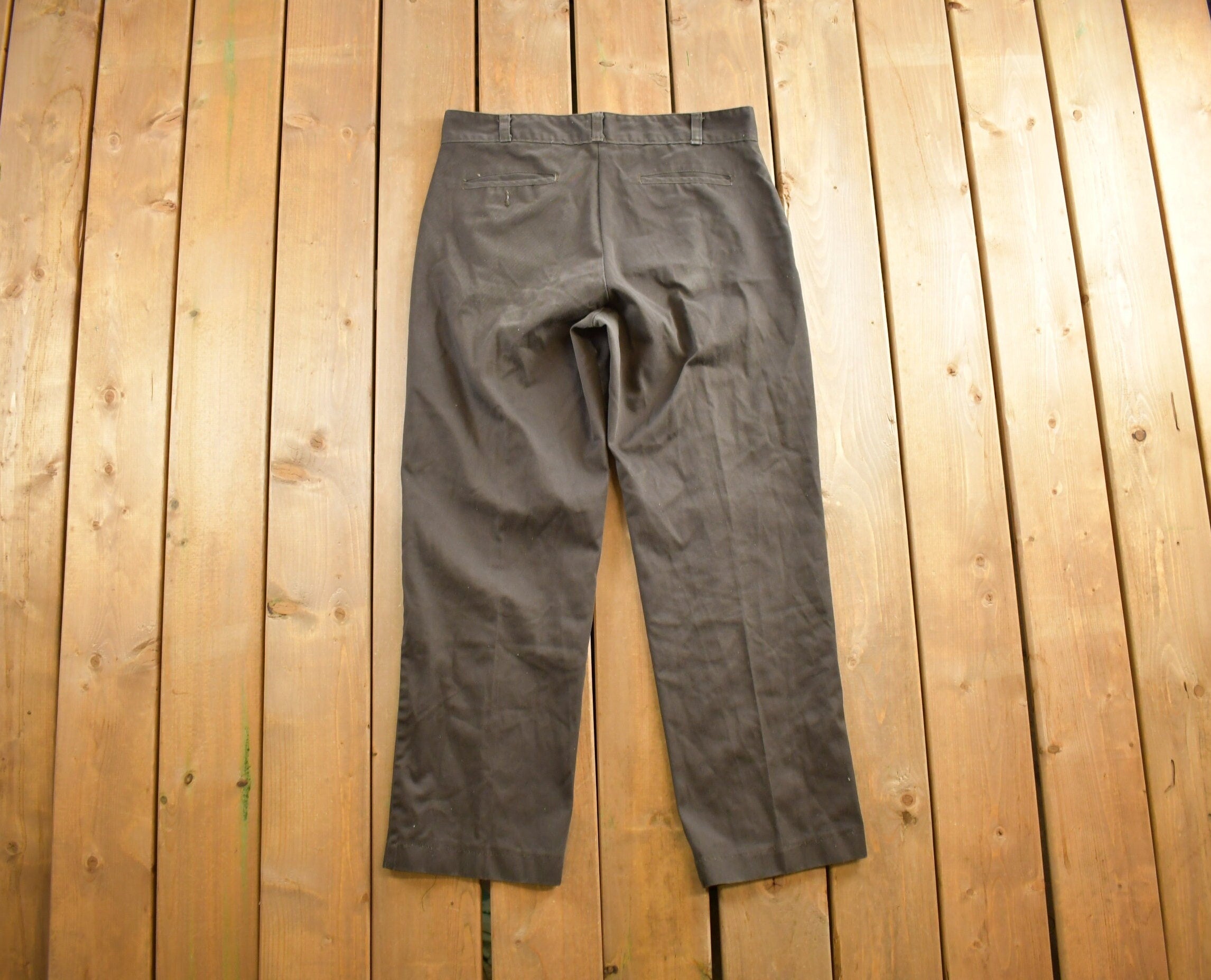 Vintage 1990s Brown Slacks Size 34x30