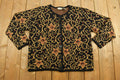 Vintage 1990s Classic Elements Floral Cardigan Sweater