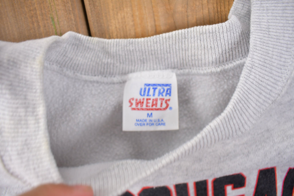 Vintage 1991 Sioux Valley Cougars Crewneck Sweatshirt Made In USA