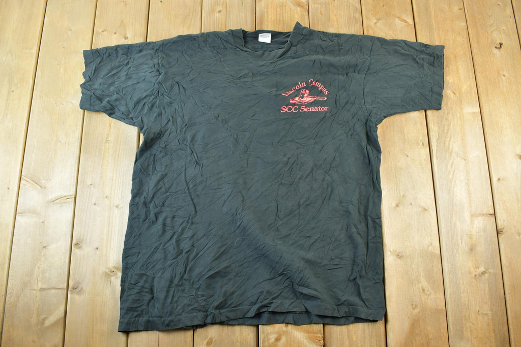 Vintage 1990s SCC Student Senate Single Stitch T-Shirt