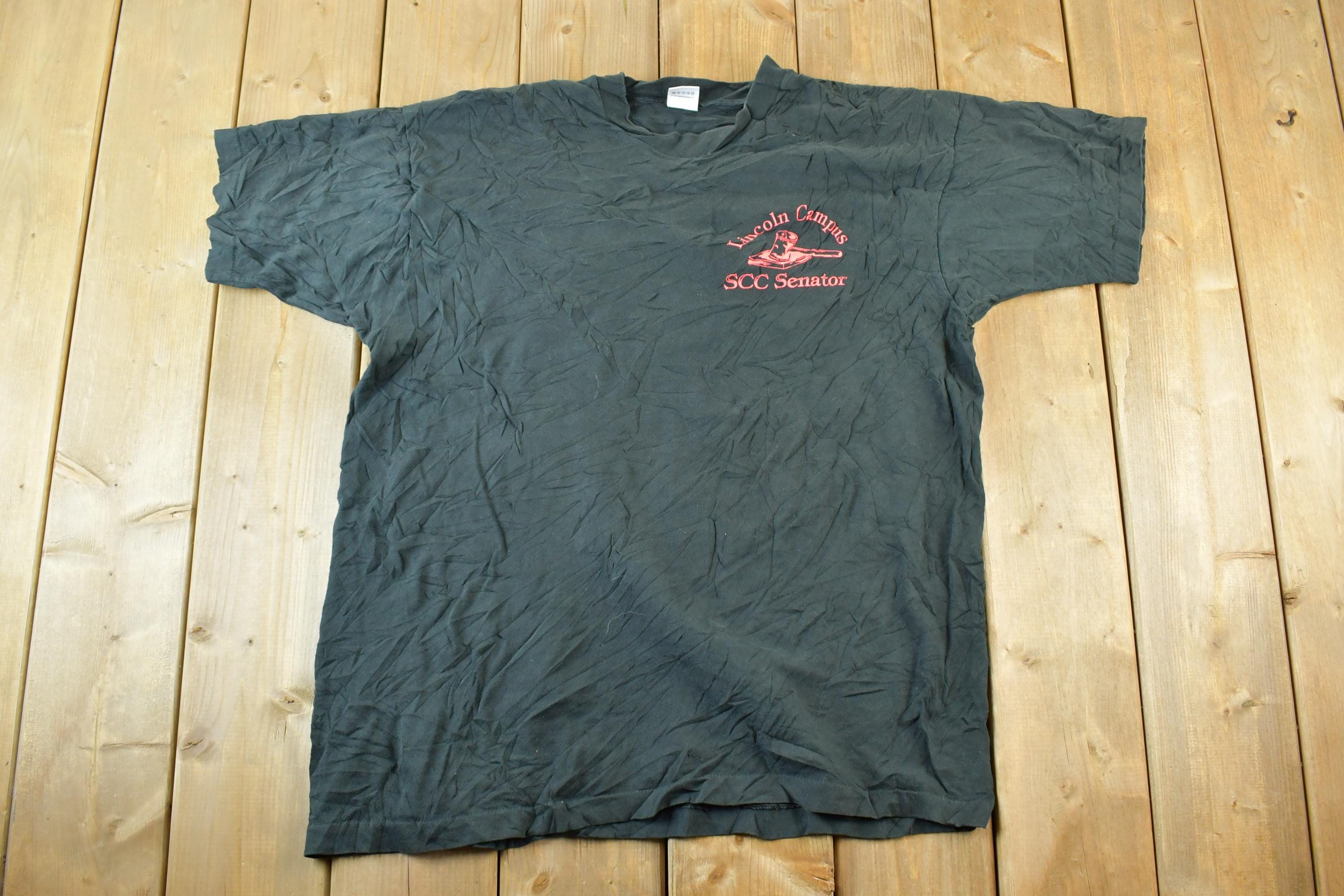 Vintage 1990s SCC Student Senate Single Stitch T-Shirt