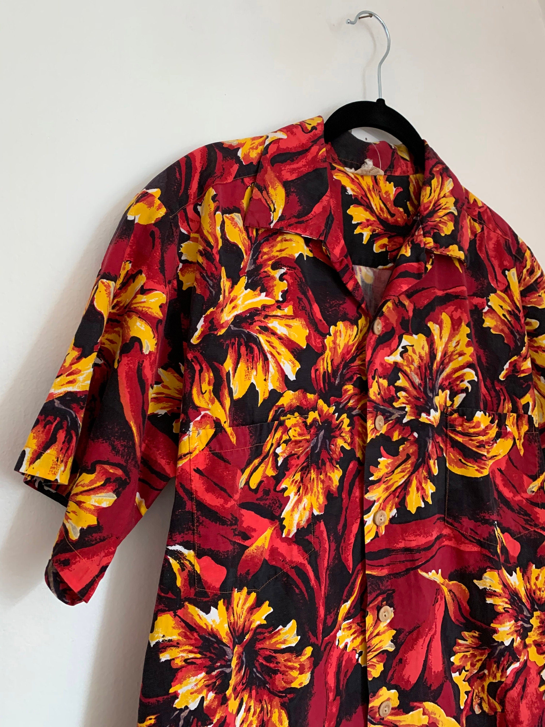 Red Hawaiian Shirt
