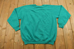 Vintage 1980s Hanes Raglan Crewneck Sweatshirt