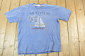 Vintage 1990s Zihuatanejo Nautical Single Stitch Sailboat T-Shirt