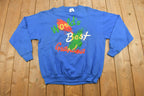 Vintage 1990s Tultex Worlds Best Grandpa Crewneck Sweater