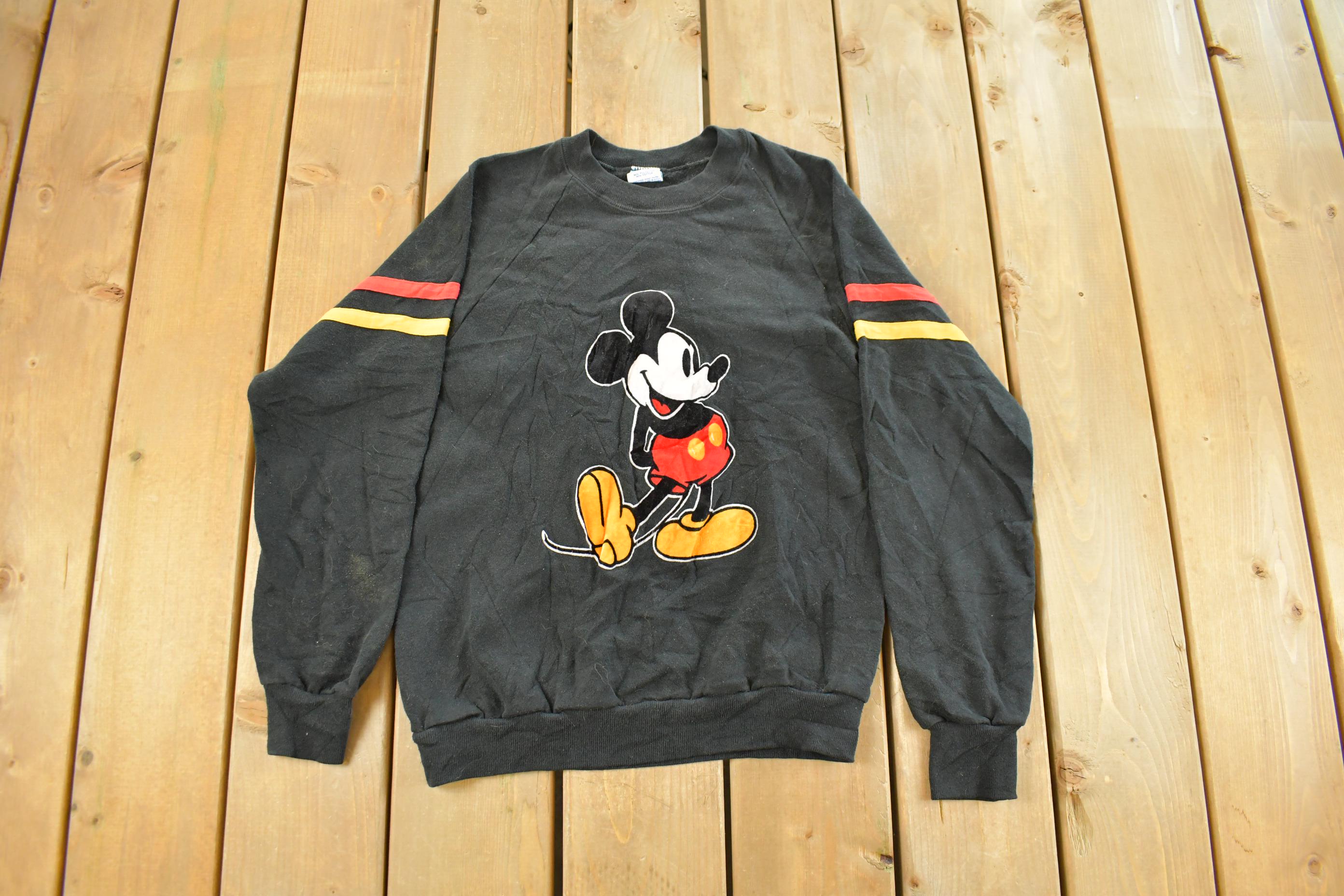 Vintage 1980s Classic Mickey Mouse Sweatshirt Men's Small