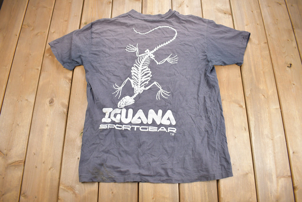Vintage 1980s Iguana Sportswear Graphic T Shirt