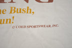 Vintage 1990s COED Naked Hunting " If You Go Into The Bush Carry A Gun!" Funny Graphic Made In USA