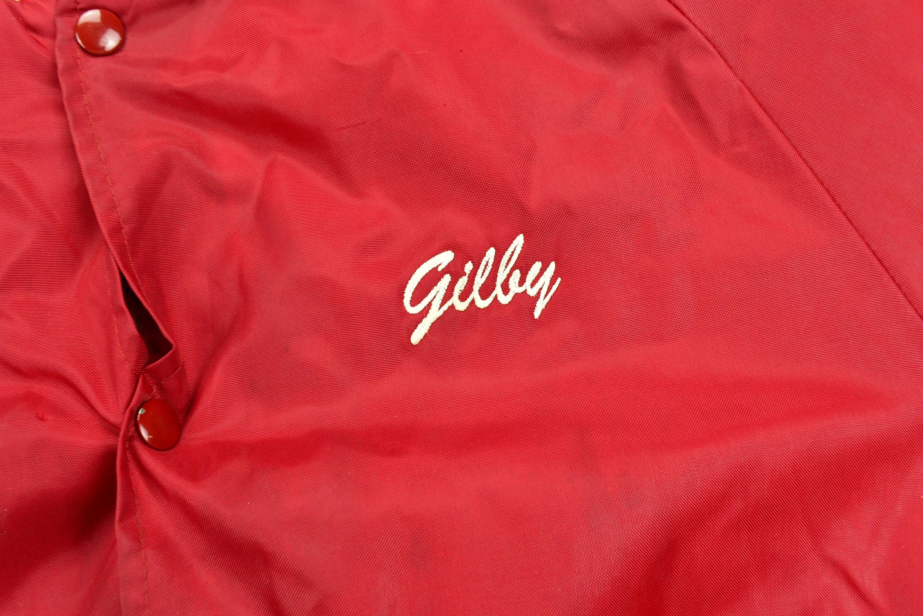 Vintage 1980s Jacoby Waterproofing Satin Work Jacket