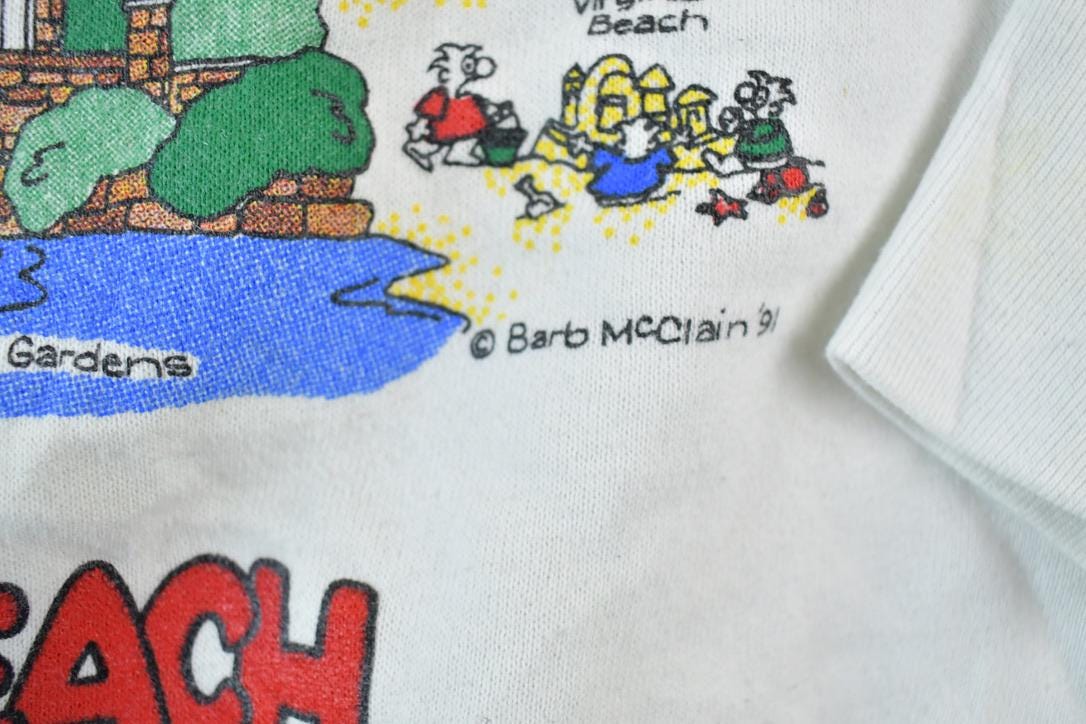 Vintage 1991 Virginia Souvenir Crewneck Sweatshirt