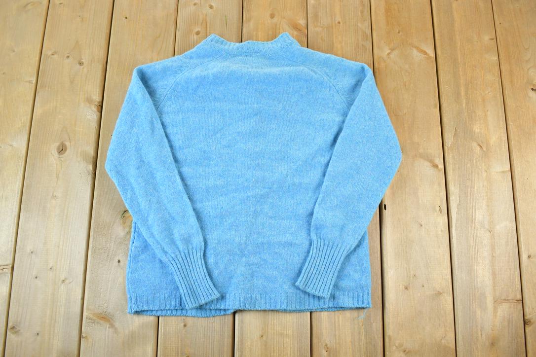 Vintage 1970s St Michaels Shetland Wool Souvenir Button Up Single Stitch Shirt