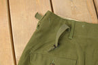 Vintage 1960s Military Army Cargo Field Trousers Olive Drab Pants Men's 35 x 31