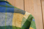 Vintage 1970s Campus Plaid Button Up Shirt