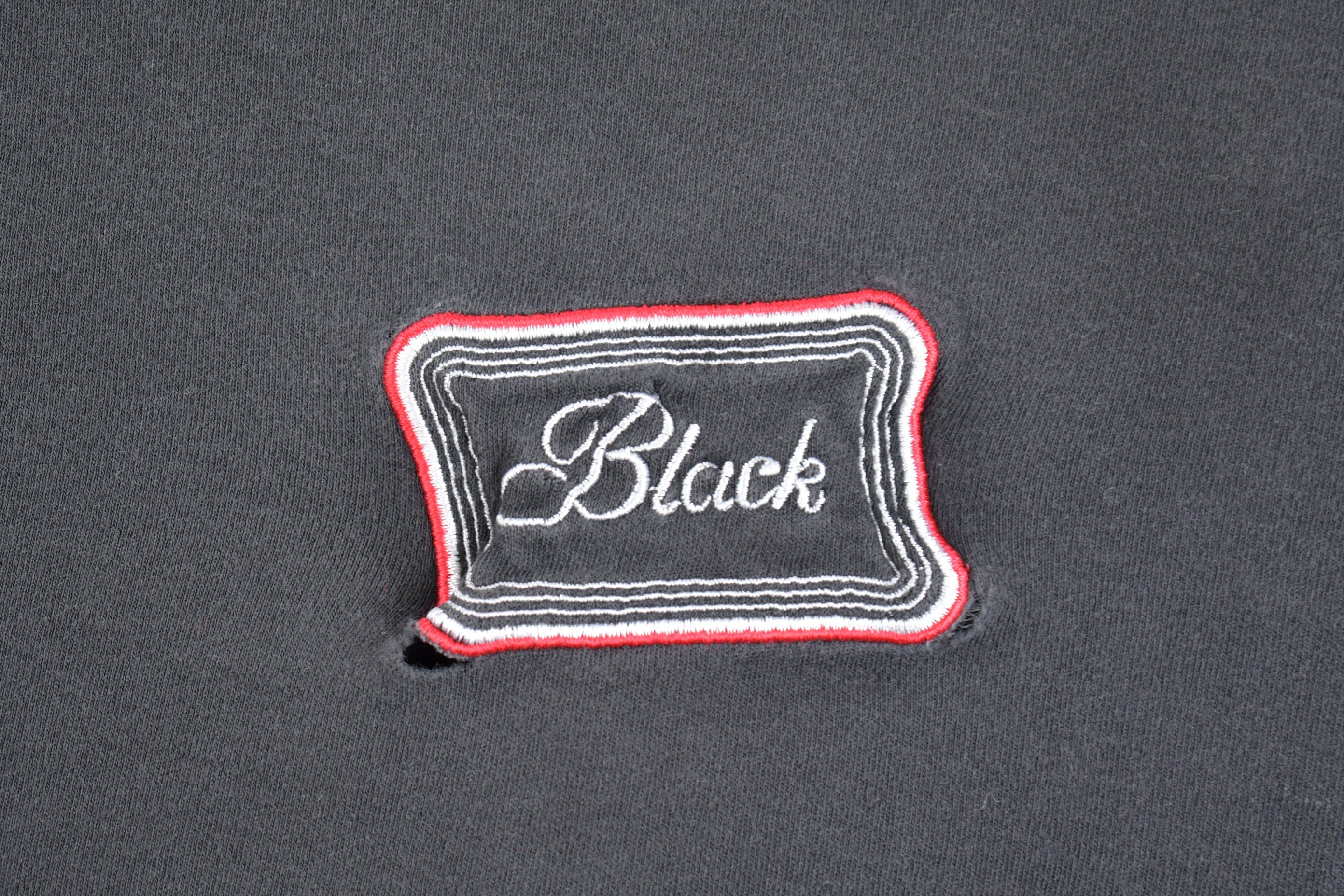 Vintage 1990s Black Crewneck Sweatshirt