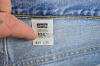 Vintage 1990s Levi Strauss Red Tab Denim Jeans Size 35 x 30