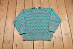 Vintage Knitted Office Hours Sweater