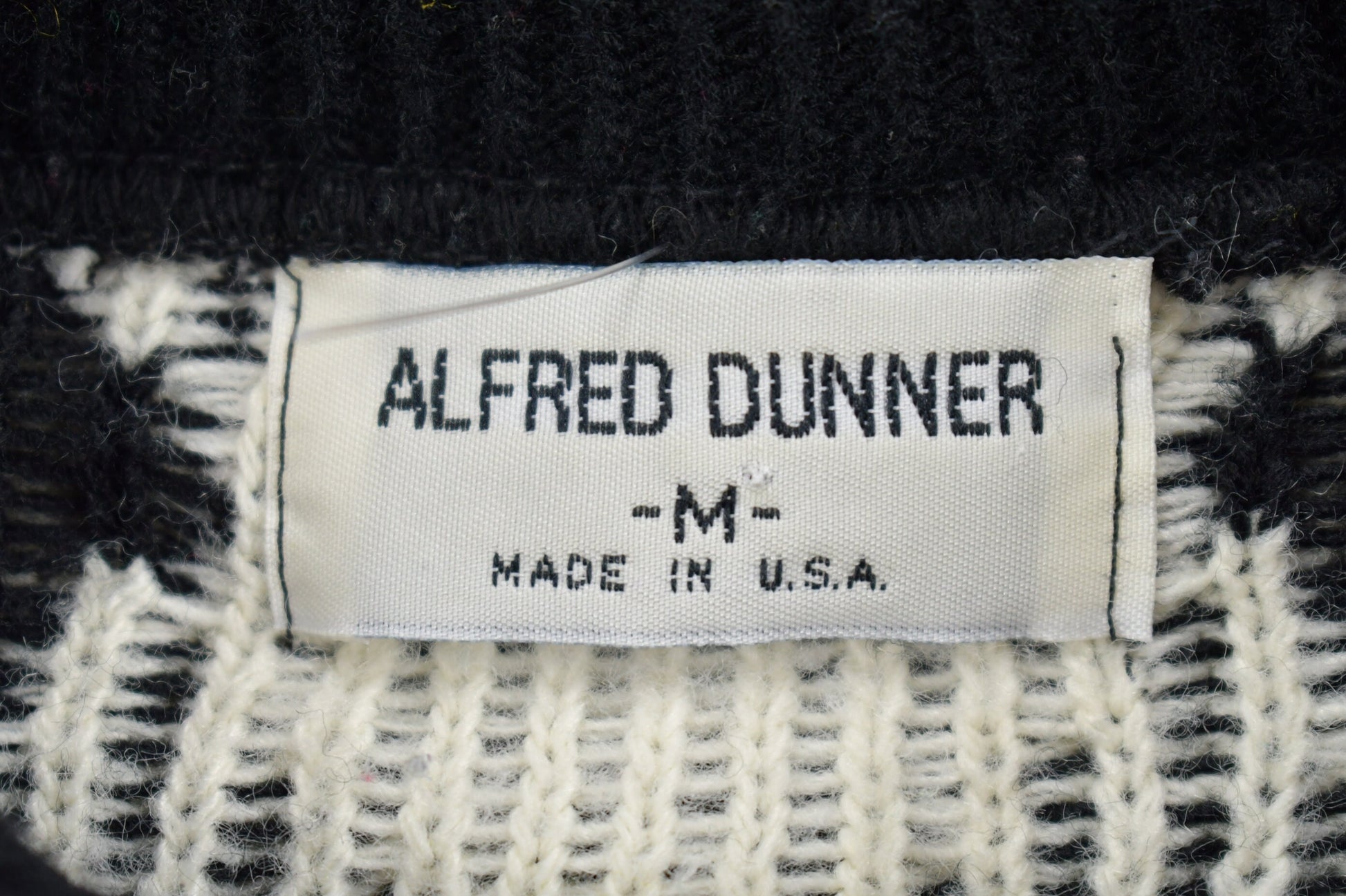 Vintage 1990s Alfred Dunner Collared Knit Sweater /